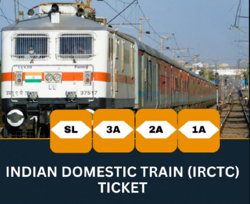 Indian Domestic Train Ticket