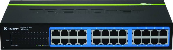 TRENDnet 24Port 10/100 Mbps First Ethernet Rackmount Switch