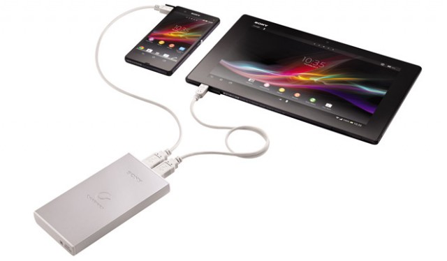 Sony Power Bank with 2 USB Ports 10000 mAh Charger