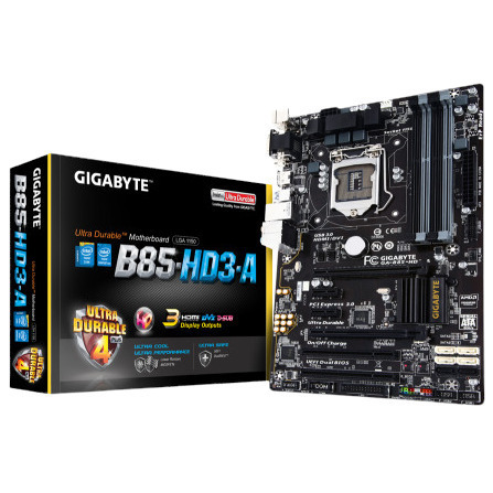 Gigabyte GA-B85-HD3-A Gaming Desktop Motherboard