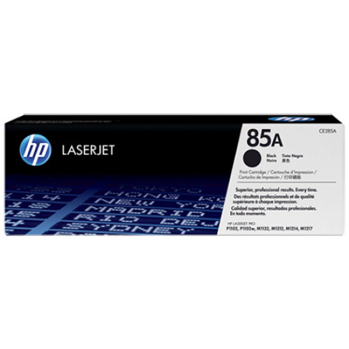 HP 85A Black Laser Printer Toner Cartridge