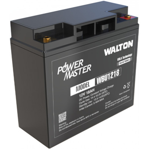 Walton Power Master WBU1218 18Ah Sealed Battery