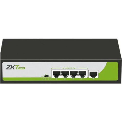 ZKTeco PE041-55-C 4Ports 10/100Mbps PoE Switch