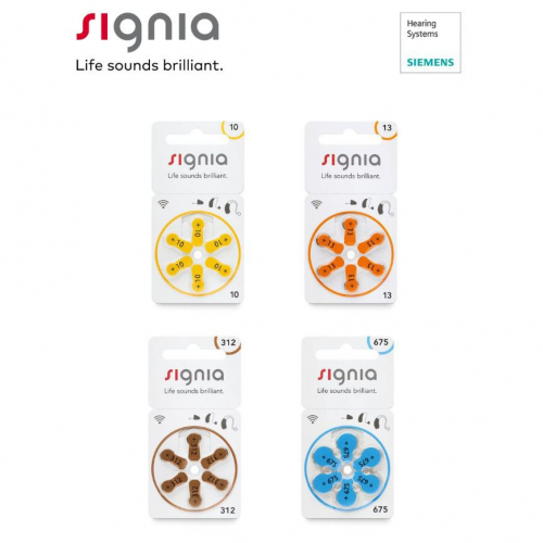 Signia Hearing Aid Batteries