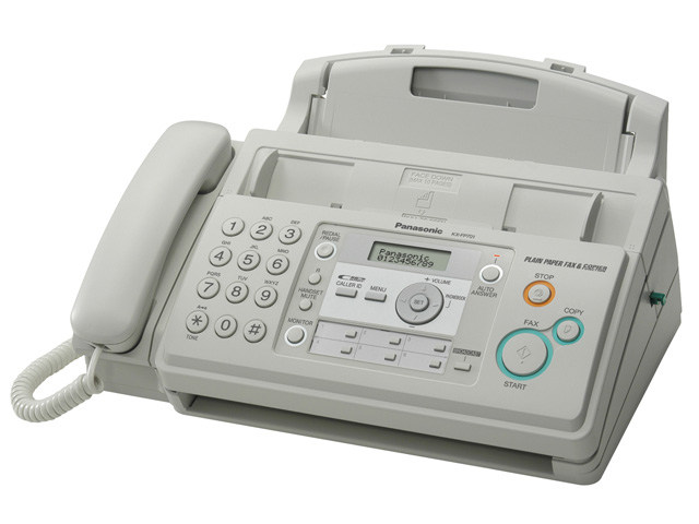 Panasonic KX-FP701 2-Line LCD Readout Plain Fax Machine