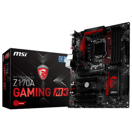 MSI Z170a Gaming M3 Motherboard