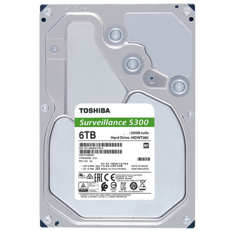 Toshiba S300 6TB Surveillance Hard Drive
