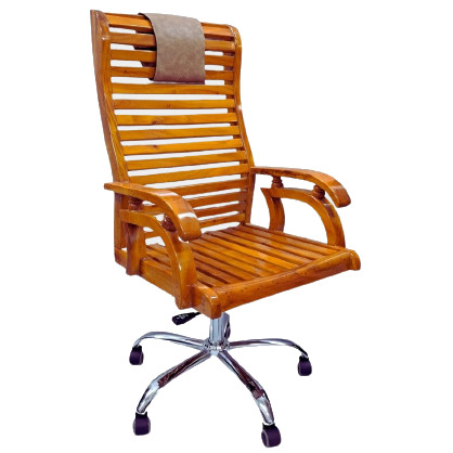 Wooden Dabble Gear Boss Meheguni Kath Chair