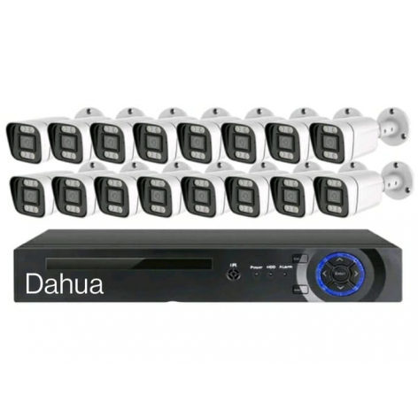 Dahua CCTV Package 16 Channel DVR 16 Pieces Camera