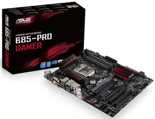 Asus B85-Pro Dual Intelligent Processors Gaming Motherboard