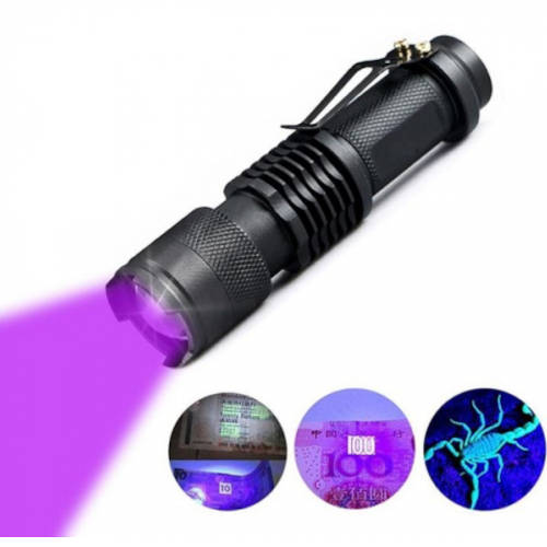UV Rechargeable Torch Light for Money Checker