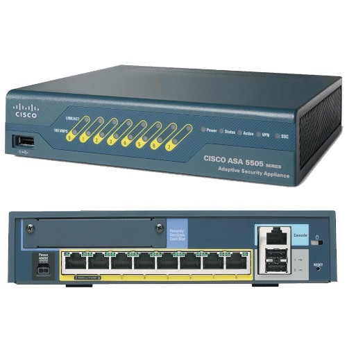 Cisco ASA 5505-BUN-K9 8-Port Firewall