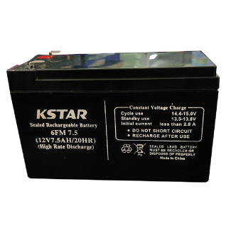Kstar 7.5 mAh Sealed Rechargeable UPS Battery