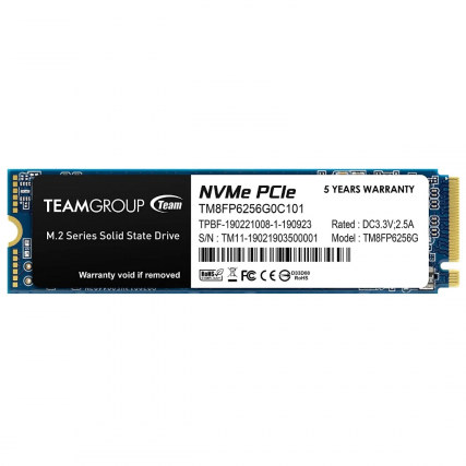 Team Group MP33 256GB M.2 NVMe PCIe SSD