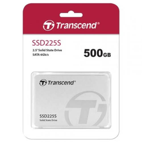 Transcend SSD225S 500GB 2.5" SSD with 3D NAND
