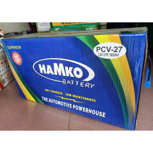 Hamko Superior Pcv27 12Volt 185AH Solar & IPS Battery