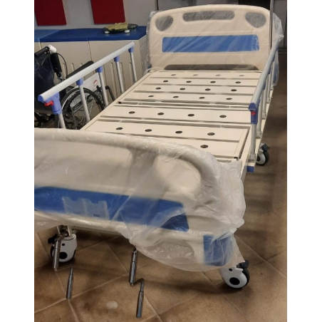 Two Function Manual Patient Bed with Mattress