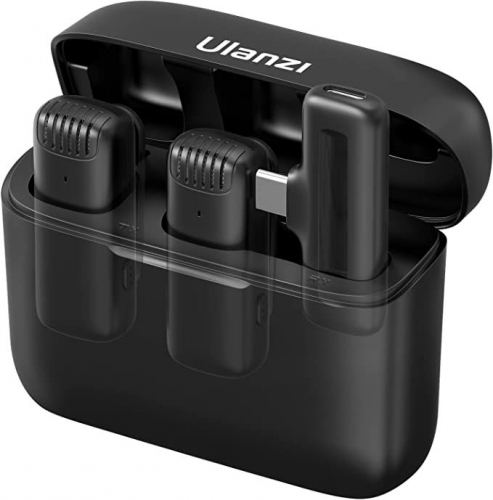Ulanzi J12 Dual Wireless Microphone with Charging Case