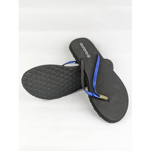 Ladies Blue Slipper Sandal