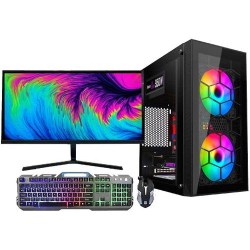 Desktop PC Core i5 6th Gen 256GB SSD 22" LED Monitor