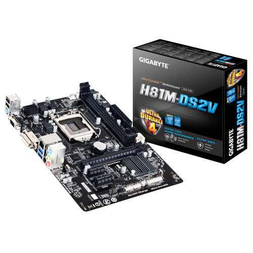 Gigabyte H81M-DS2V 4th Gen Motherboard