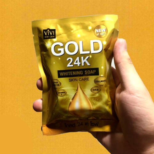 Vivi Gold 24K Whitening Soap-80gm
