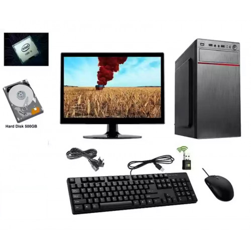 Core i5 4th Gen PC with 8GB RAM 120GB SSD 19'' Monitor