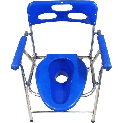 Pan System Folding Toilet Chair