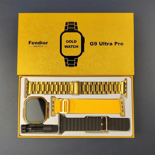 Fendior G9 Ultra Pro Smart Watch with 3 Straps