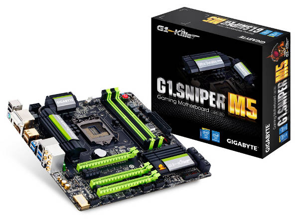Gigabyte G1 Sniper M5 Motherboard with Intel Z87 Chipset