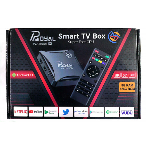 Royal Platinum 8K Android TV Box