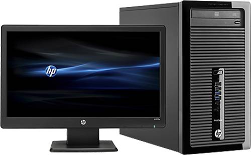 HP ProDesk 400 G1 MT Core-i7 Business PC with 18.5" Monitor