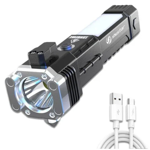 Shustar 8-in-1 Rechargeable LED Torch Light