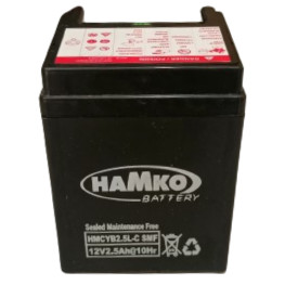 Hamko 12YB2.5LC Bike Battery