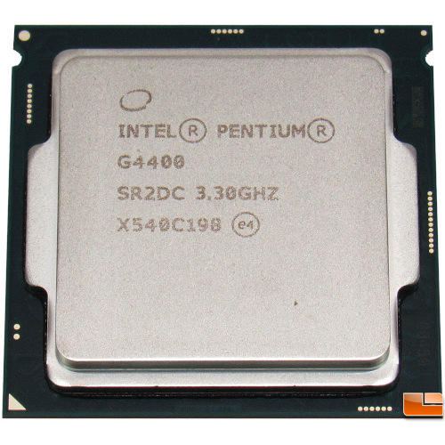 Intel Dual Core 6th Gen G4400 Processor 3.3 GHz 3 MB Cache