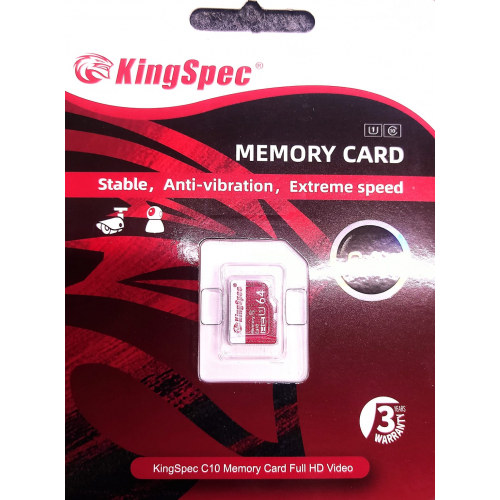 Kingspec C10 64GB Memory Card