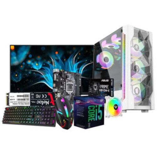 Desktop PC Core i5 8th Gen 22" FHD Monitor / 512GB SSD