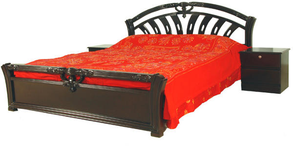 Meridian Bed with Side Table