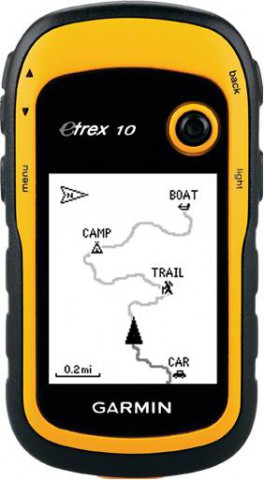 Garmin eTrex 10 Worldwide Basemap Handheld GPS Navigator