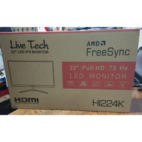 Live Tech HI224K 22" LED IPS Monitor