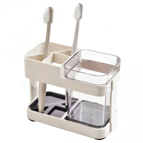 Toothbrush and Toothpaste Stand Holder