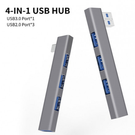 4-In-1 USB Type-C Docking Station Hub
