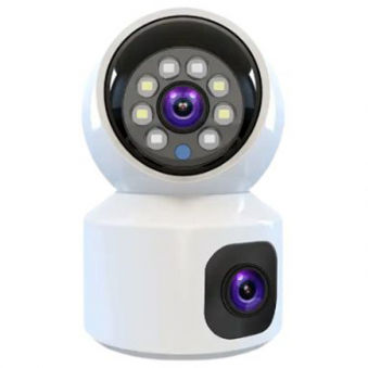 4MP Smart Wi-Fi Indoor Camera with Dual Lens