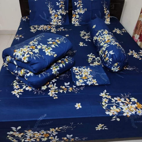 Premium Quality Twill Cotton Fabrics Comforter 5Pcs Set