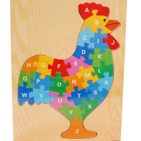 3D Cock Puzzle Alphabet Learning Game