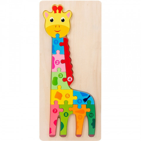 3D Giraffe Puzzle Alphabet Learning Game