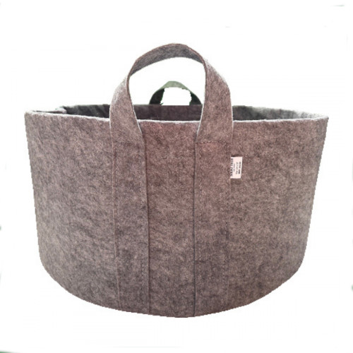 Small Round Vegetable Bag Gray Color