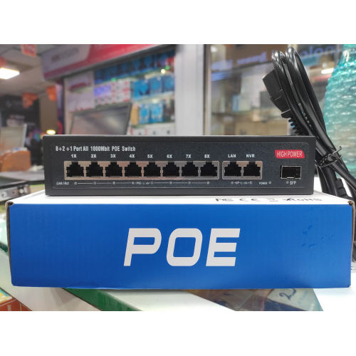 Hi Power SST-LP8ET2ET1S Smart POE Switch