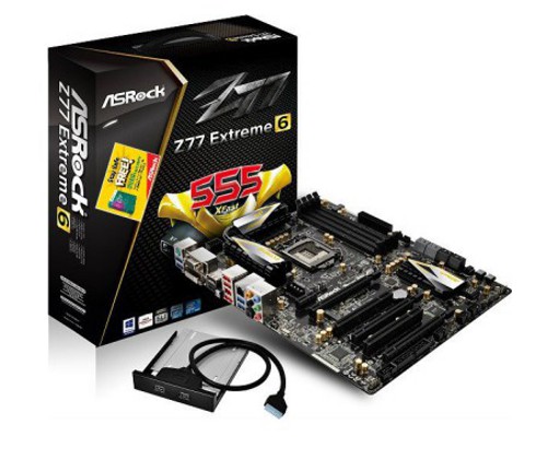 Asrock Z77 Extreme6 XFast RAM HD Video 7.1 Audio Mainboard