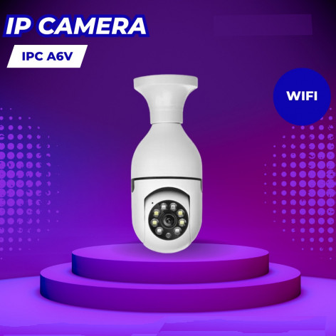 IPC A6V Bulb IP Camera with Motion Detection